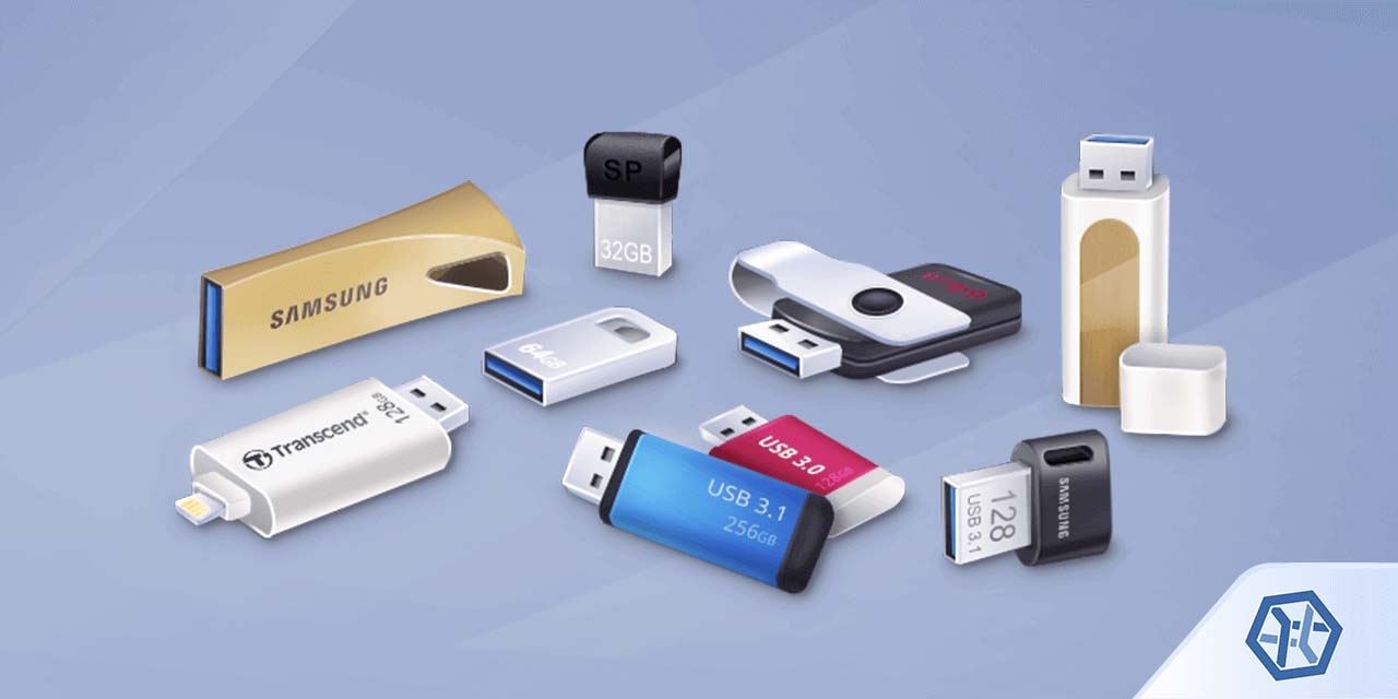 Smooth data recovery from a USB flash drive
