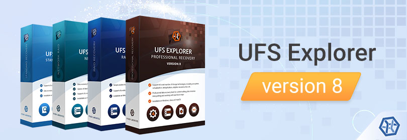 UFS Explorer version 8