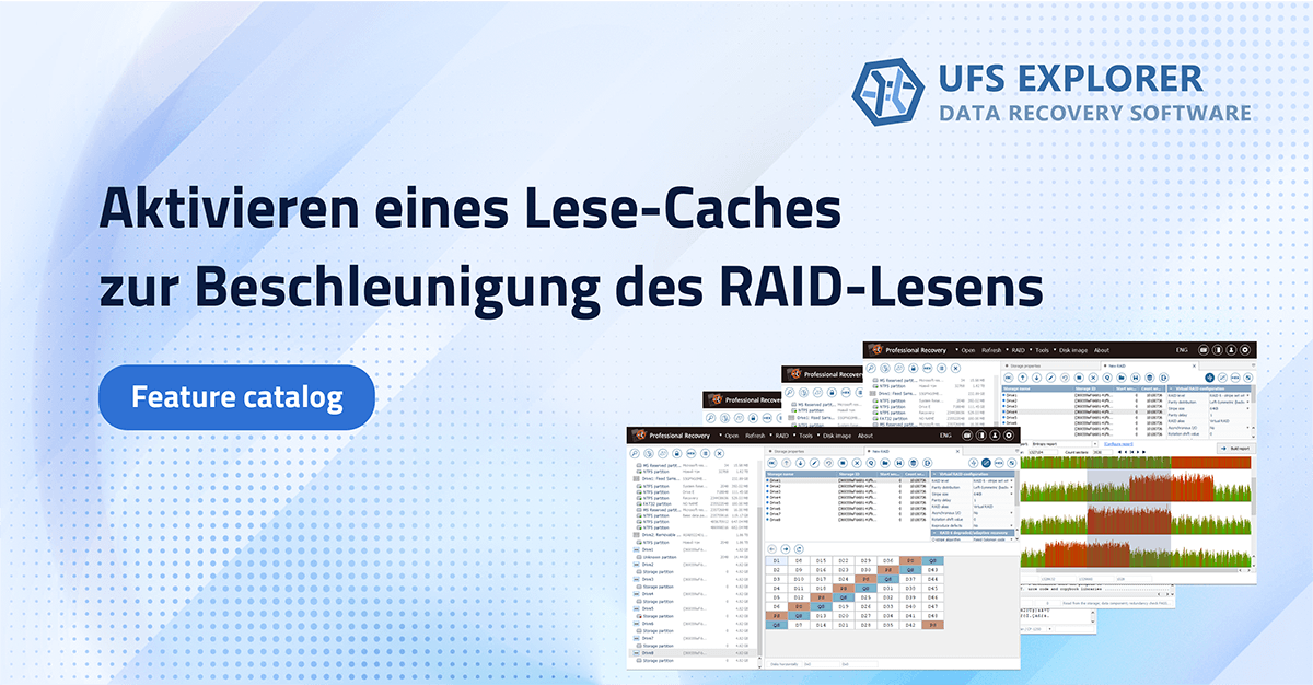 Mit's Raid Schnelle Datenrettung von Small-Striped-RAID mithilfe eines Cache