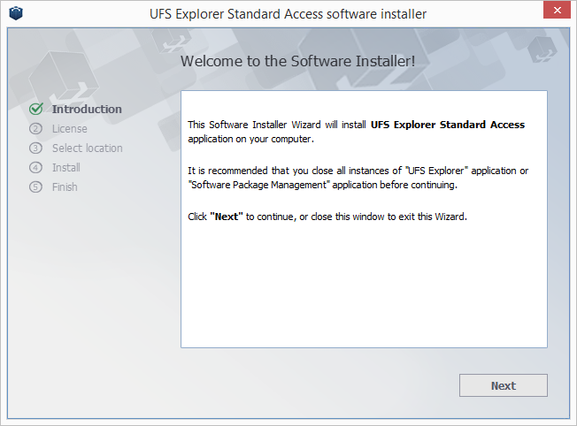 UFS Explorer Standard Access-Screenshot