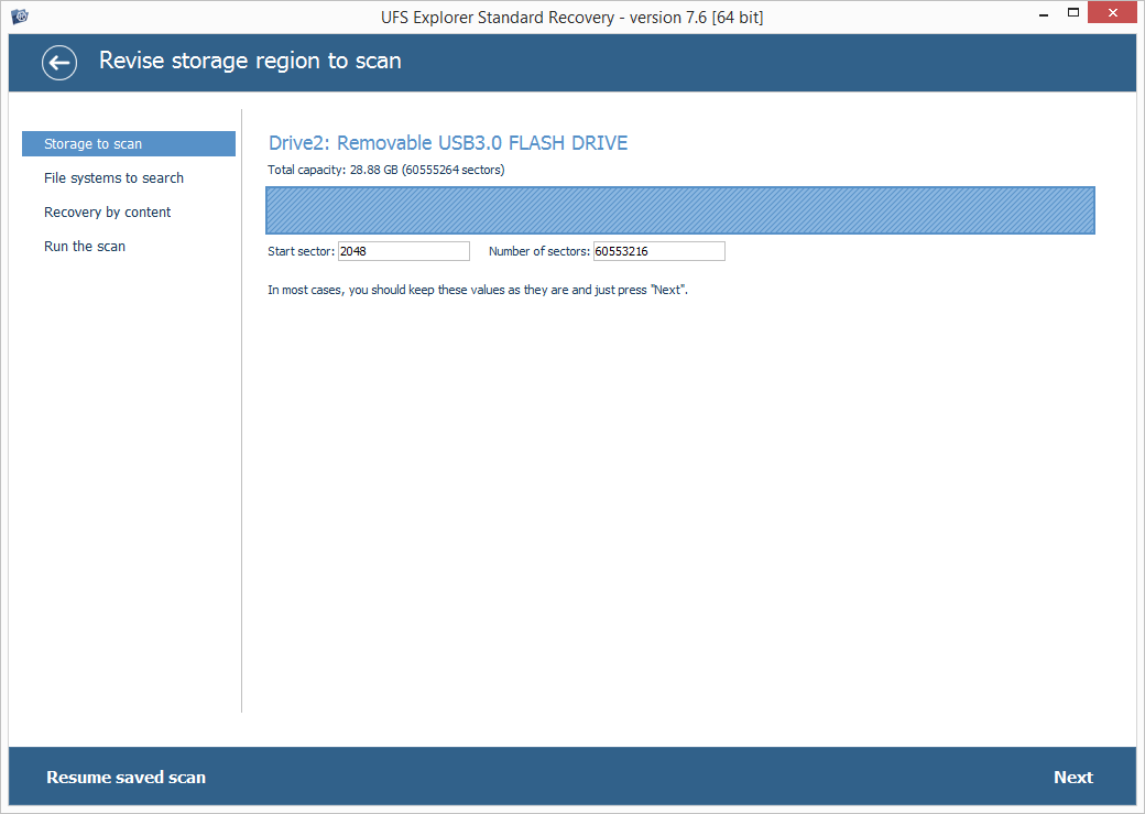 UFS Explorer Standard Recovery-Screenshot