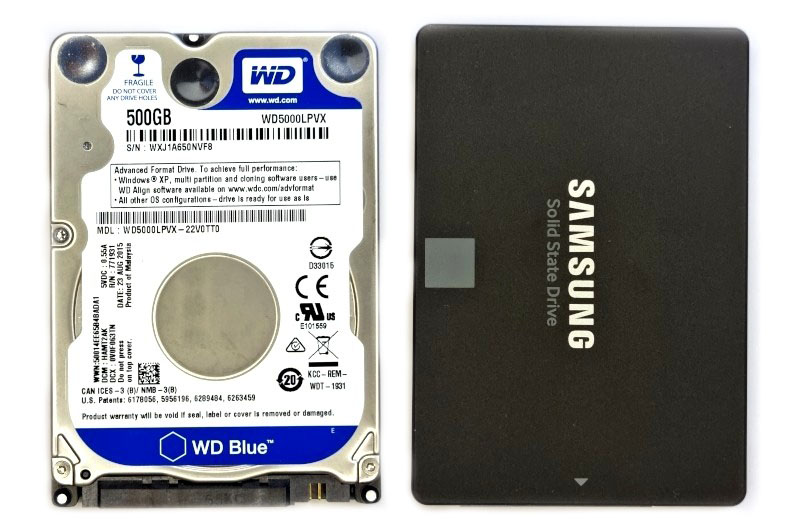 form factors of sata hdd and ssd