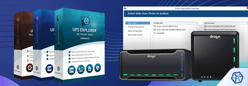 overview of drobo beyondraid assistant tool in ufs explorer