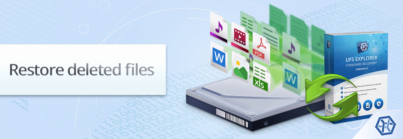 recover deleted files with ufs explorer
