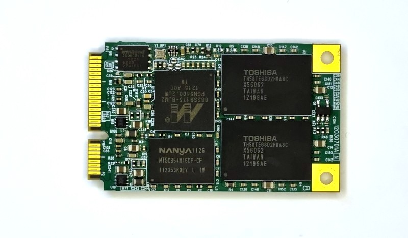 example of msata solid-state drive