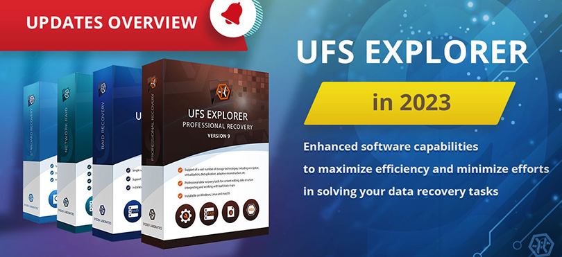 new features and updates of ufs explorer version 9