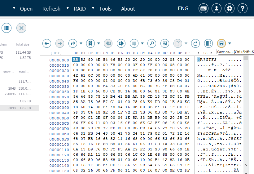 Use Of Hexadecimal Viewer User Manual standard Interface 
