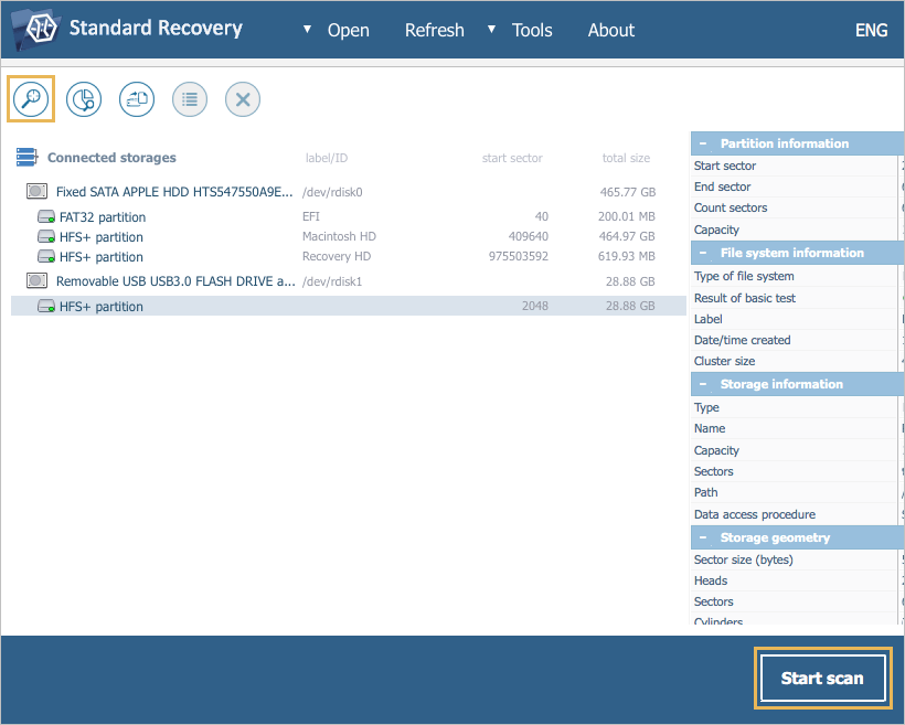 UFS Explorer Standard Recovery