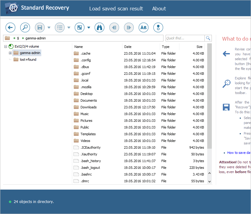 UFS Explorer Standard Recovery screenshot
