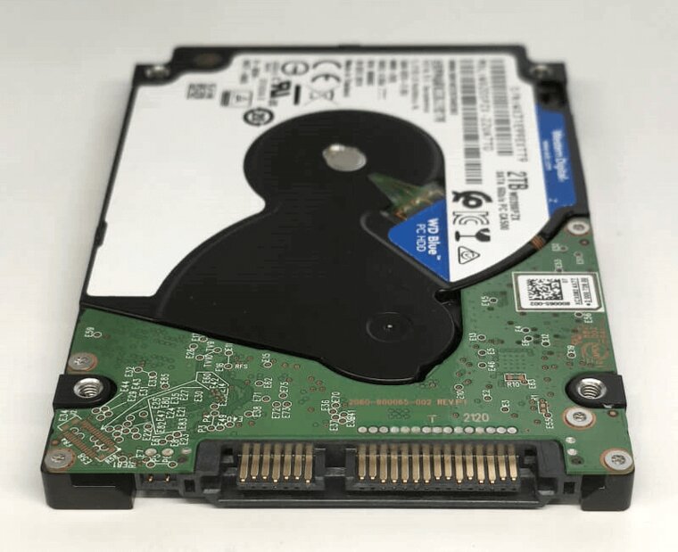 data and power ports on sata hdd