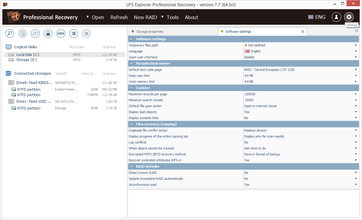 UFS Explorer Professional Recovery install step 2