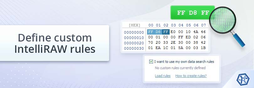 creation of custom scanning rules for raw data recovery with ufs explorer program