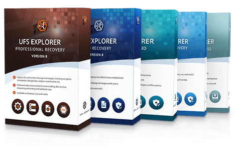 UFS Explorer products