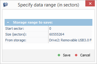 Знімок екрана UFS Explorer Standard Recovery