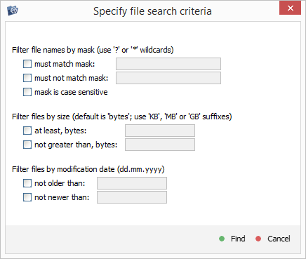 Знімок екрана UFS Explorer Standard Recovery